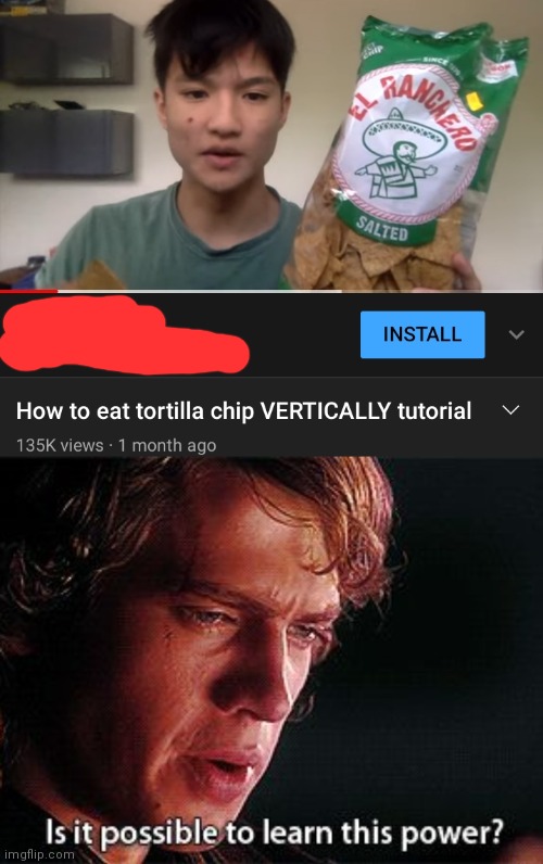 Vertical doritos, pineapple pizza, youre finna be triggered | image tagged in is it possible to learn this power | made w/ Imgflip meme maker