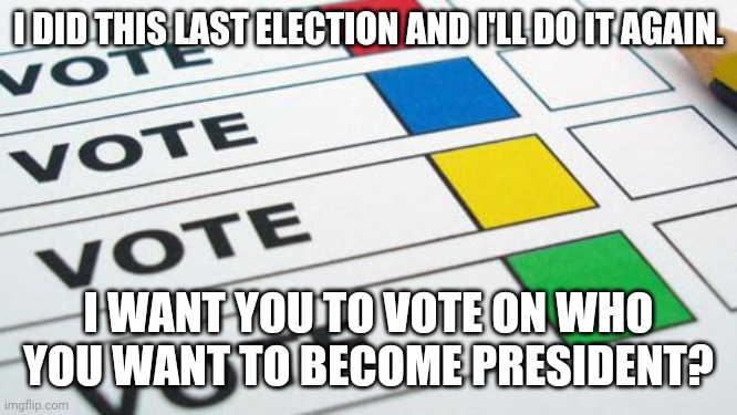 I haven't made one on HoC as only RMK and Pollard have been confirmed. | I DID THIS LAST ELECTION AND I'LL DO IT AGAIN. I WANT YOU TO VOTE ON WHO YOU WANT TO BECOME PRESIDENT? | image tagged in political poll | made w/ Imgflip meme maker