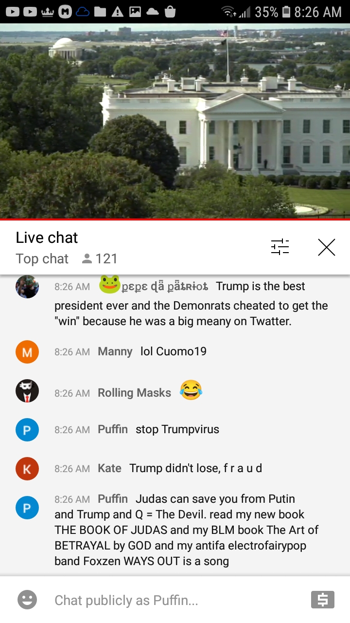 High Quality EarthTV WH chat 7-18-21 #174 Blank Meme Template