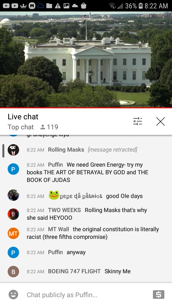 High Quality EarthTV WH chat 7-18-21 #180 Blank Meme Template