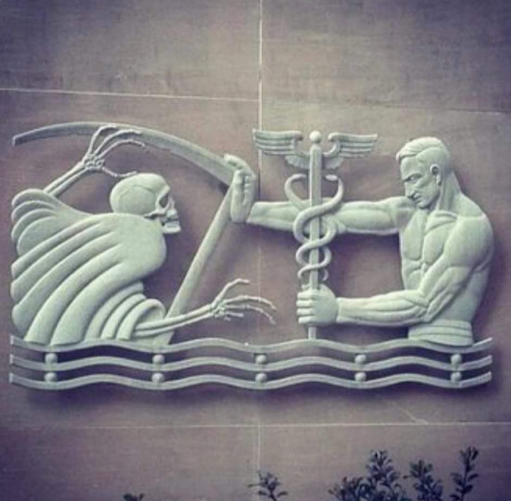 High Quality Hospital Sculpture Blank Meme Template