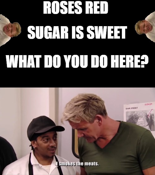 He smokes the meats | image tagged in gordon ramsey meme,memes,funny memes | made w/ Imgflip meme maker
