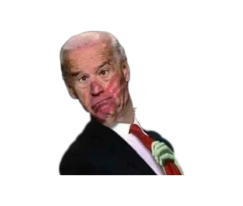 High Quality Joe Biden Slapped png Blank Meme Template