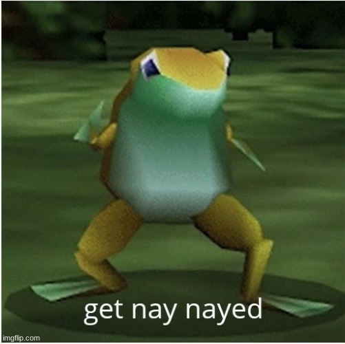 get nay nayed | image tagged in get nay nayed | made w/ Imgflip meme maker