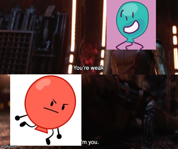 Which Balloon Is Better(Just Wondering LOL) | image tagged in nebula you're weak i'm you | made w/ Imgflip meme maker