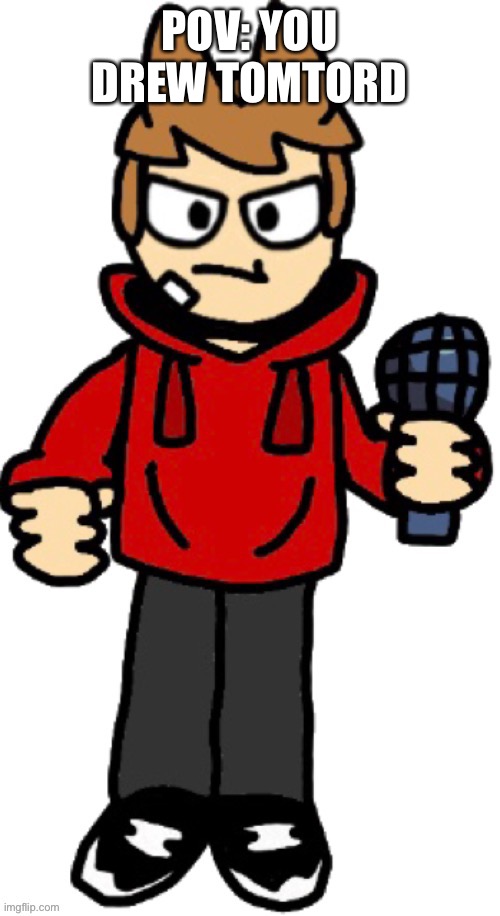 POV: YOU DREW TOMTORD | image tagged in no | made w/ Imgflip meme maker