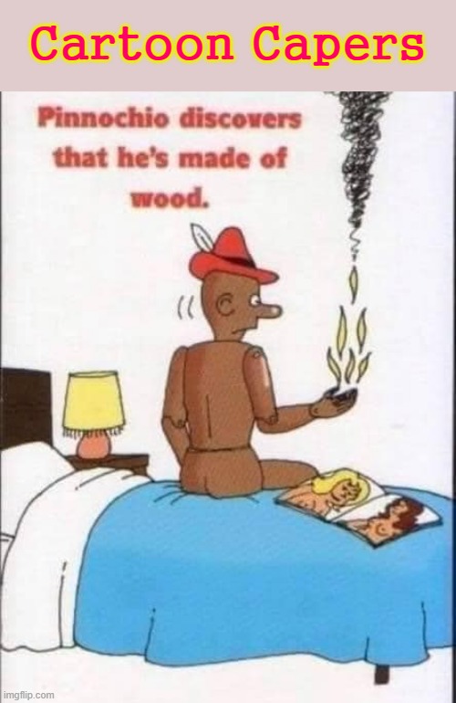 Cartoon Capers | Cartoon Capers | image tagged in woodstock | made w/ Imgflip meme maker