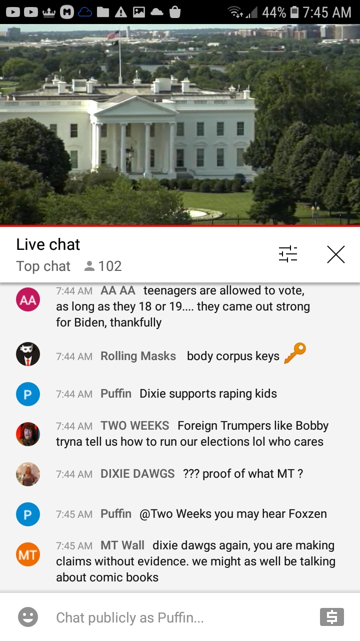 EarthTV WH chat 7-18-21 #204 Blank Meme Template