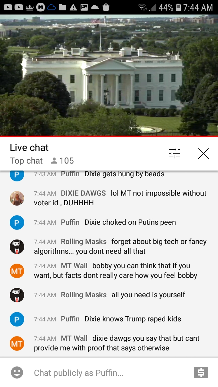 High Quality EarthTV WH chat 7-18-21 #206 Blank Meme Template