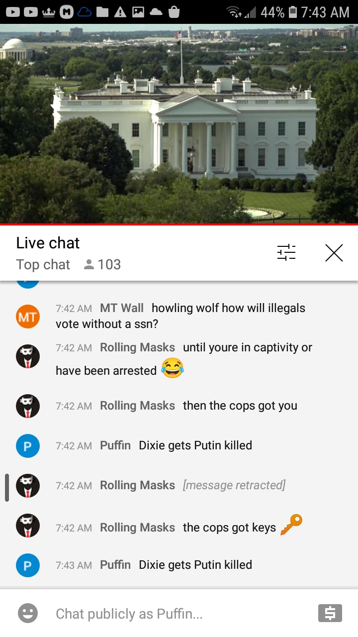 High Quality EarthTV WH chat 7-18-21 #210 Blank Meme Template