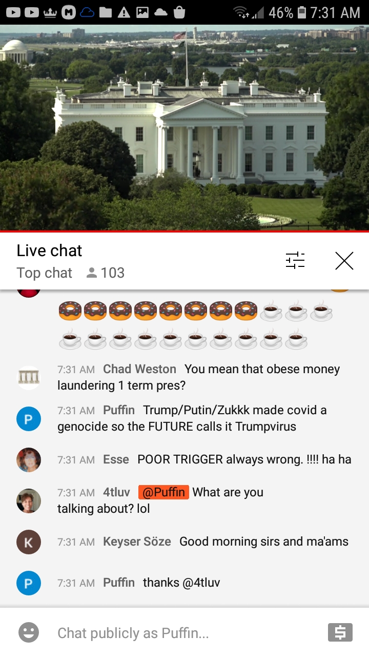 High Quality EarthTV WH chat 7-18-21 #244 Blank Meme Template