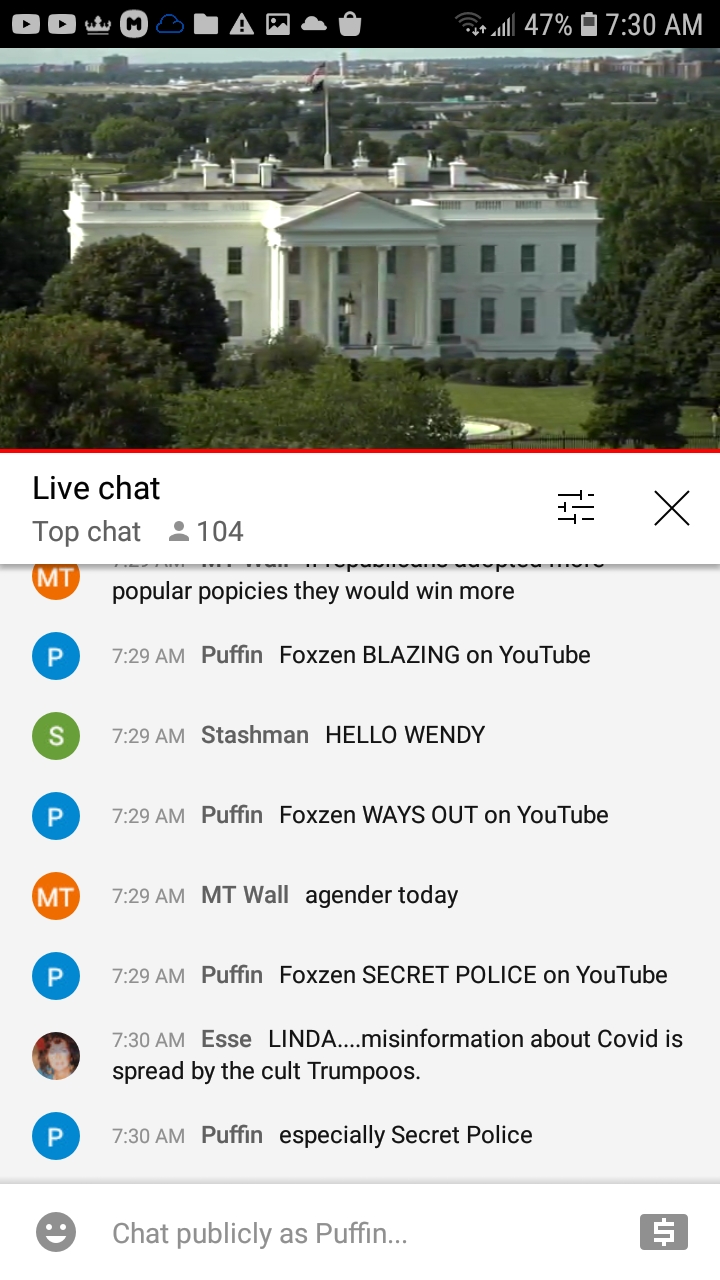 High Quality EarthTV WH chat 7-18-21 #247 Blank Meme Template