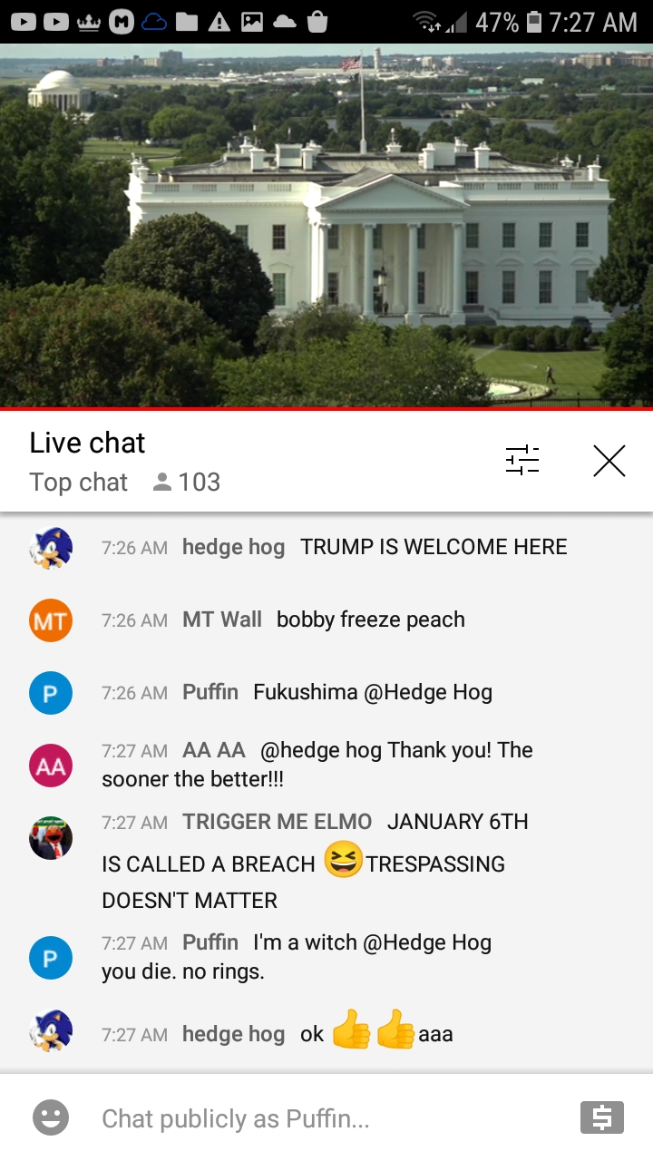 High Quality EarthTV WH chat 7-18-21 #254 Blank Meme Template