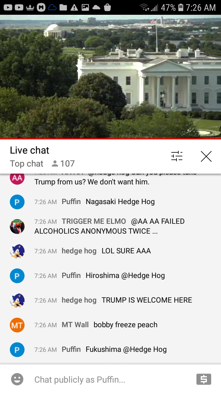 High Quality EarthTV WH chat 7-18-21 #255 Blank Meme Template