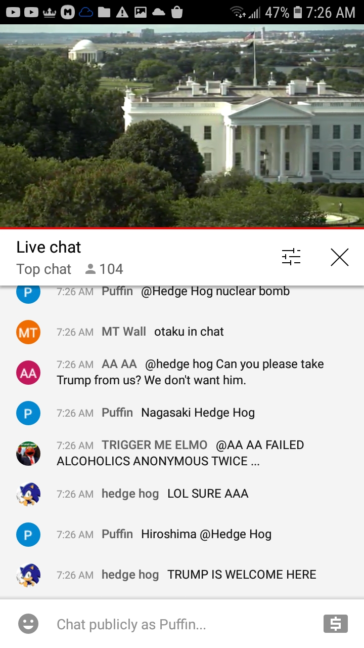 High Quality EarthTV WH chat 7-18-21 #256 Blank Meme Template