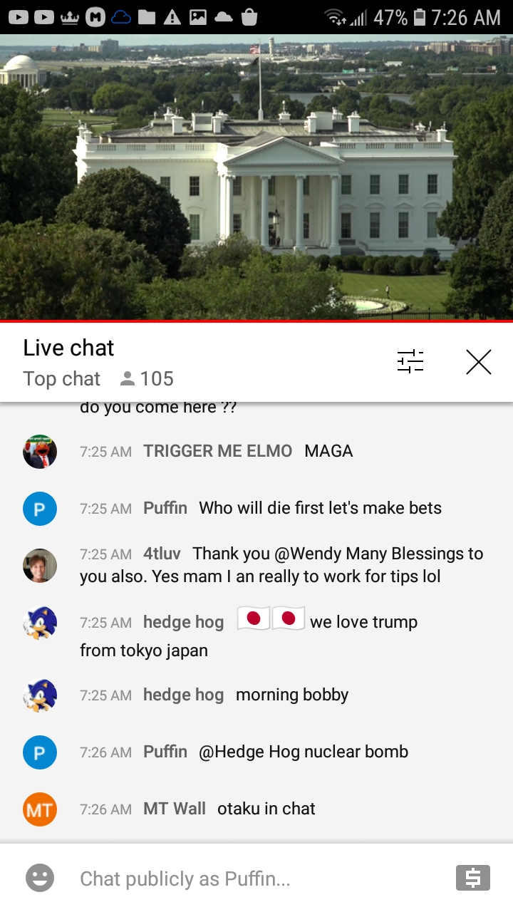 High Quality EarthTV WH chat 7-18-21 #258 Blank Meme Template