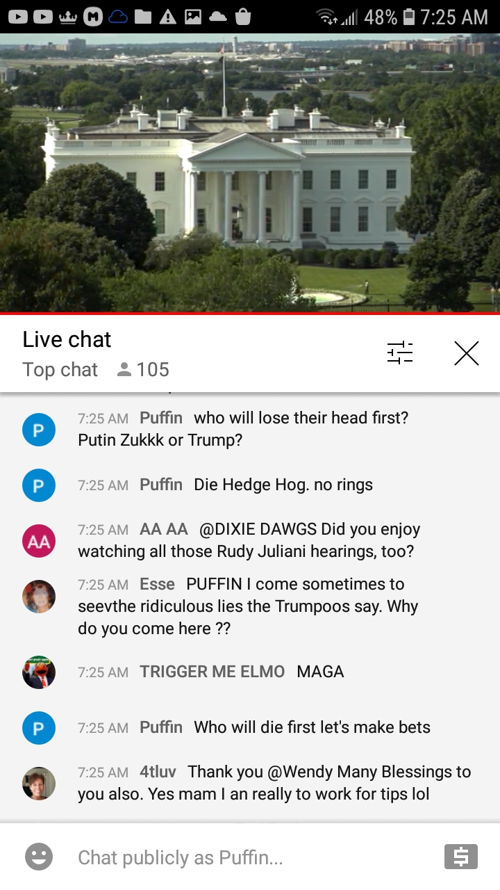 High Quality EarthTV WH chat 7-18-21 #259 Blank Meme Template