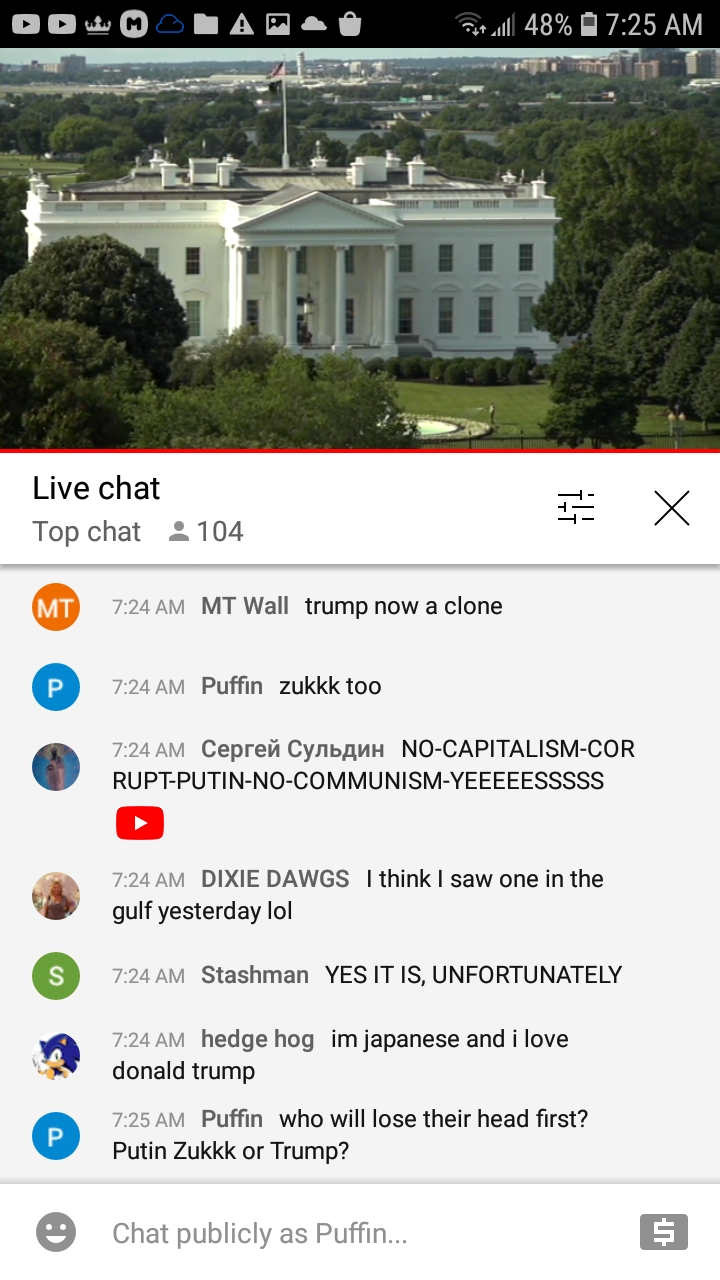 High Quality EarthTV WH chat 7-18-21 #262 Blank Meme Template