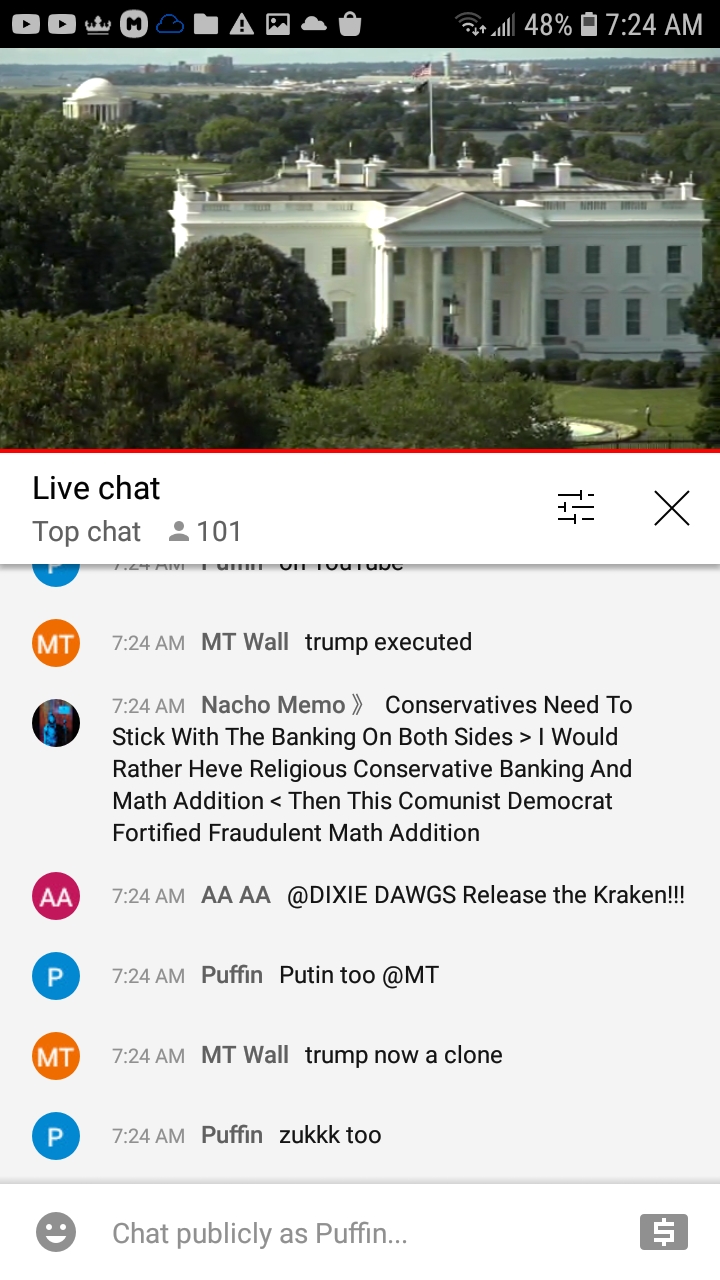 EarthTV WH chat 7-18-21 #263 Blank Meme Template