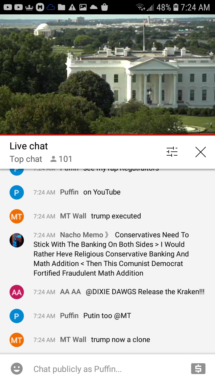 High Quality EarthTV WH chat 7-18-21 #264 Blank Meme Template