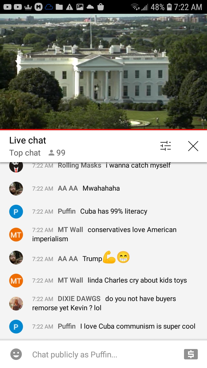 High Quality EarthTV WH chat 7-18-21 #267 Blank Meme Template