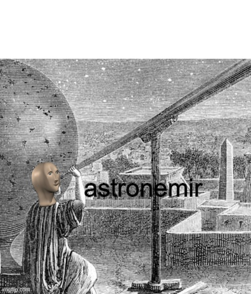 Astronemir Blank Meme Template