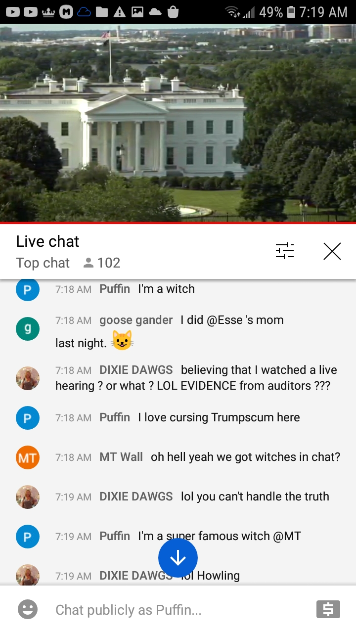 High Quality EarthTV WH chat 7-18-21 #276 Blank Meme Template