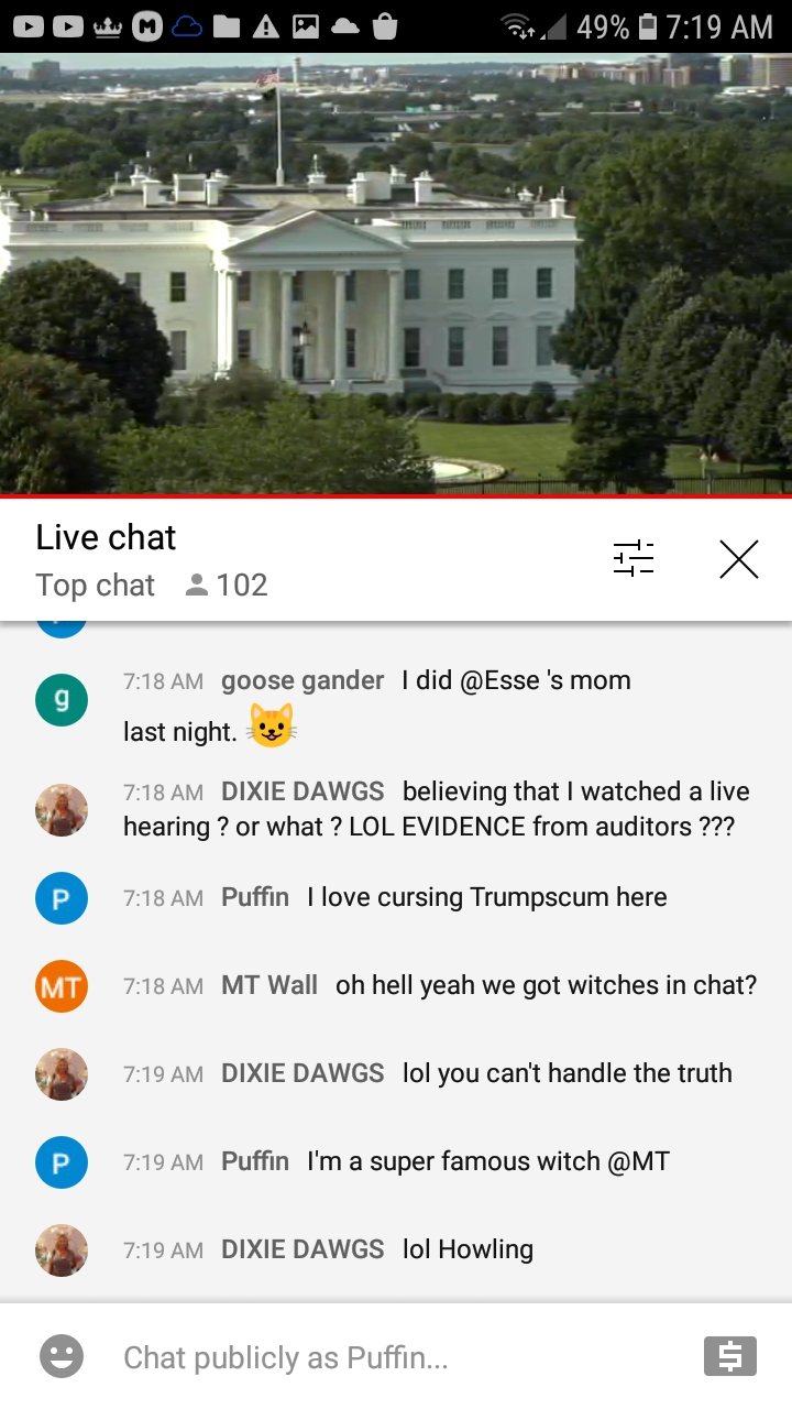 High Quality EarthTV WH chat 7-18-21 #277 Blank Meme Template