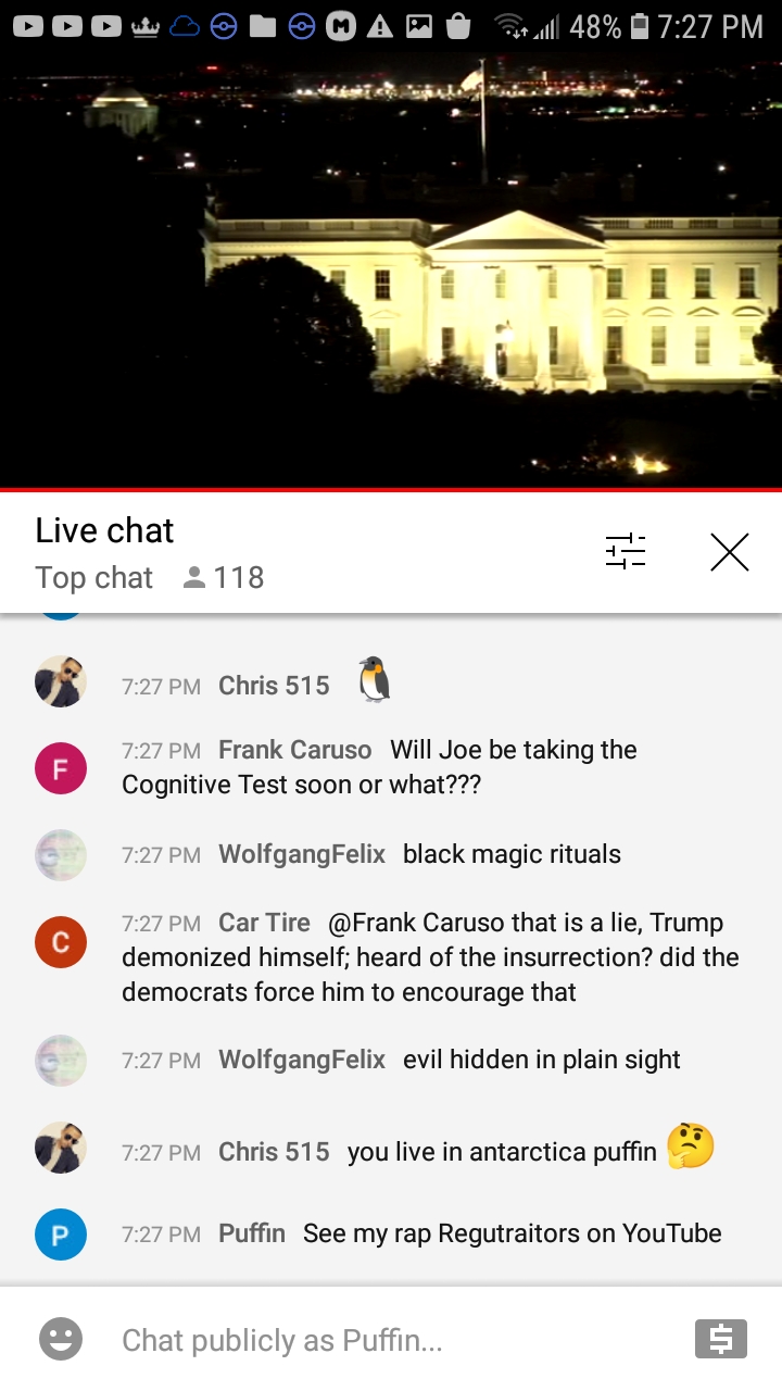 High Quality EarthTV WH chat 7-17-21 #19 Blank Meme Template