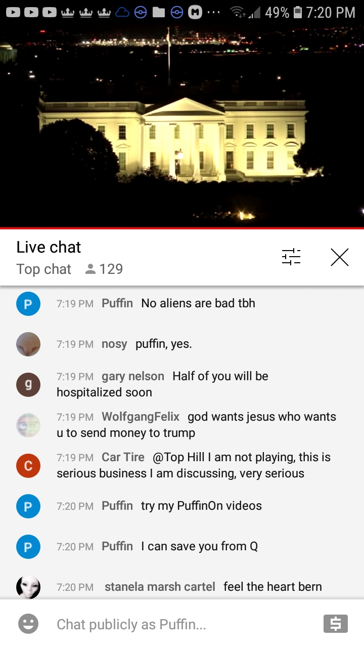 High Quality EarthTV WH chat 7-17-21 #28 Blank Meme Template