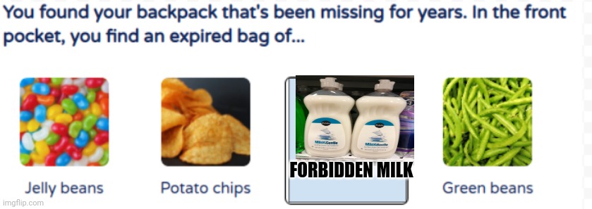 You found... | FORBIDDEN MILK | image tagged in you found | made w/ Imgflip meme maker