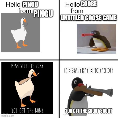 untitled goose game Memes & GIFs - Imgflip