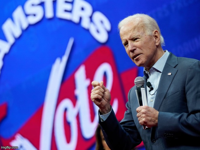 Biden teamsters vote | image tagged in biden teamsters vote | made w/ Imgflip meme maker