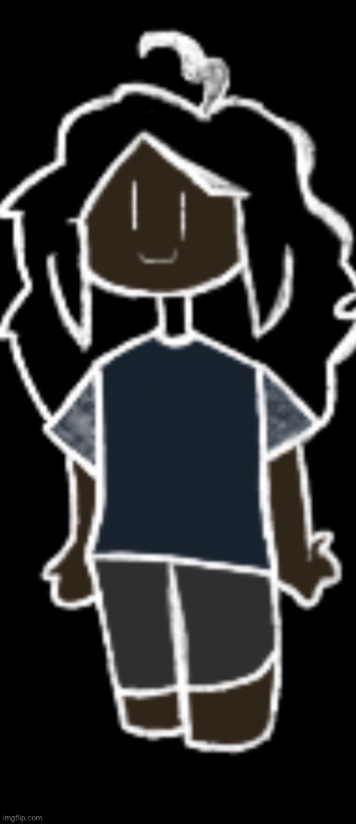 this is my oc- kage- | image tagged in i drew a thing | made w/ Imgflip meme maker