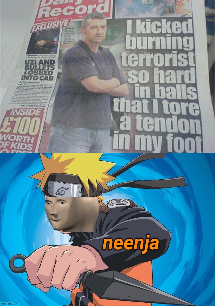 Impressive... | image tagged in naruto stonks,memes,funny,funny memes,wtf,news headlines | made w/ Imgflip meme maker