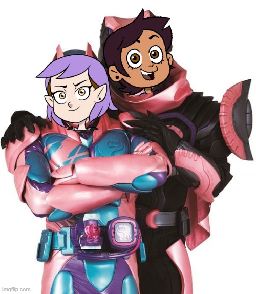 image tagged in my cotton candy-haired goddess but it's kamen rider revice | made w/ Imgflip meme maker