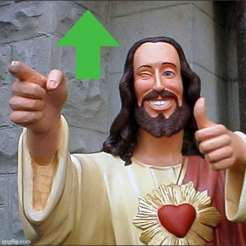 Buddy Christ Meme | image tagged in memes,buddy christ | made w/ Imgflip meme maker