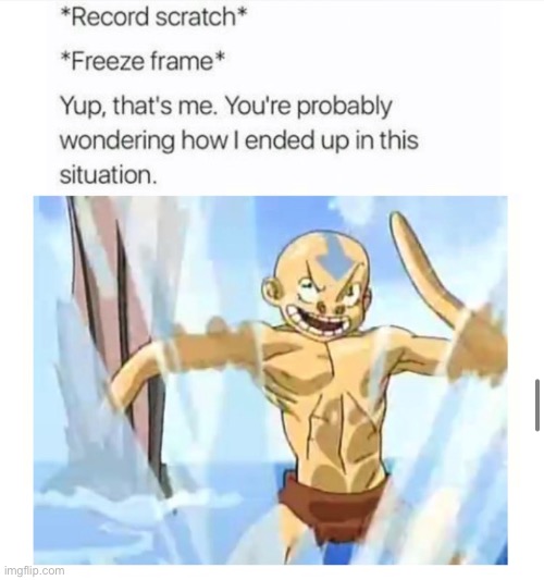 Yup | image tagged in atla,avatar the last airbender,funny,memes | made w/ Imgflip meme maker
