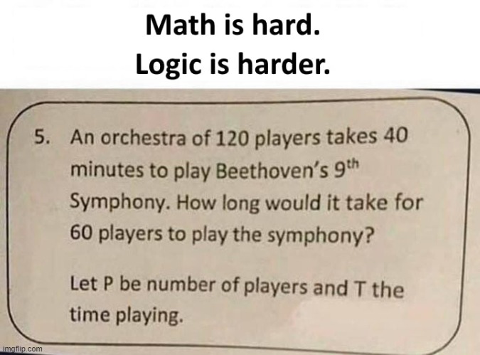 Math is Hard ! | image tagged in spock illogical | made w/ Imgflip meme maker
