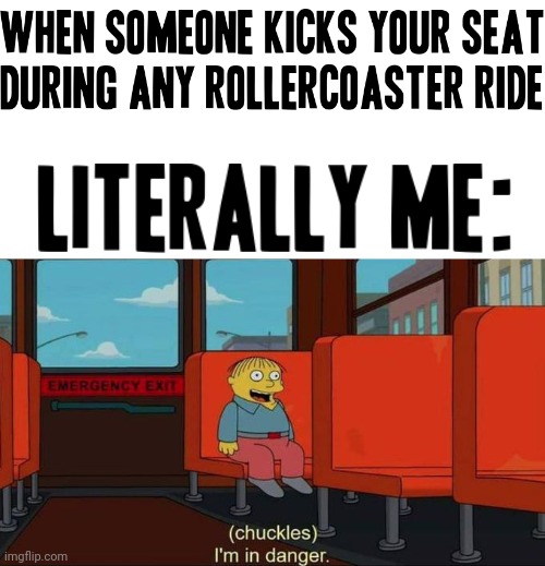 This might be probably one of the most relatable memes I might have ever done | image tagged in i'm in danger blank place above,memes,rollercoaster,relatable,ride,roller coaster | made w/ Imgflip meme maker