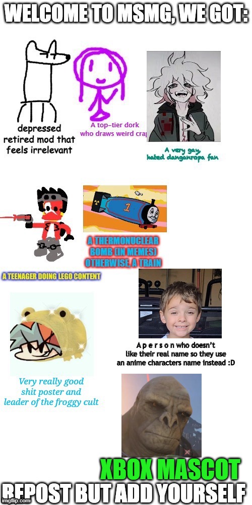 XBOX MASCOT | made w/ Imgflip meme maker