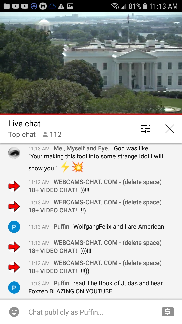 EarthTV WH chat 7-17-21 #45 Blank Meme Template