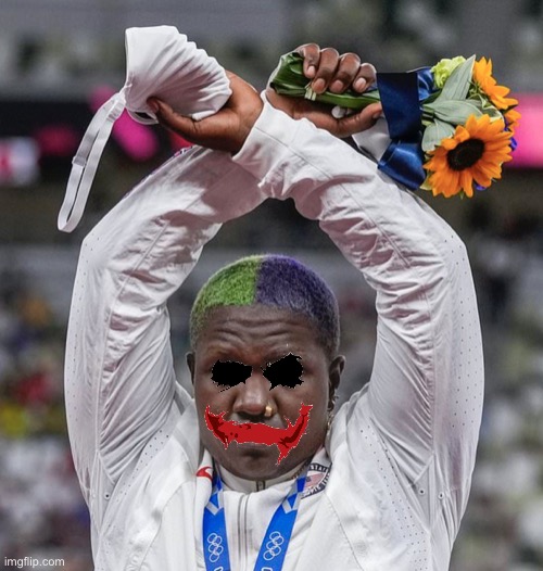 High Quality Joker Olympics Blank Meme Template