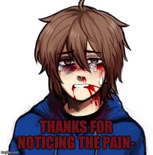 THANKS FOR NOTICING THE PAIN- | made w/ Imgflip meme maker