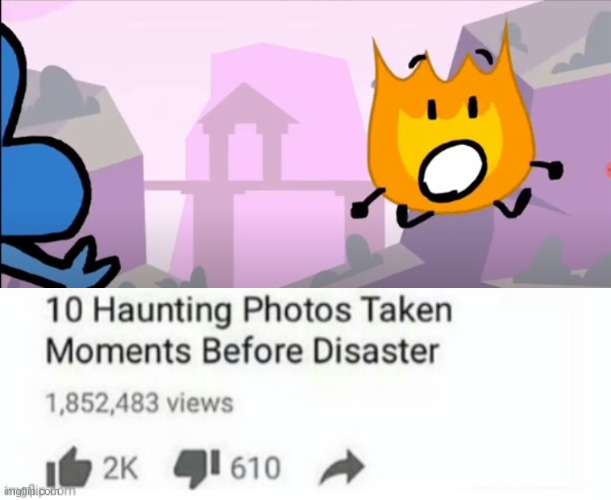 Well I Saved'nt This Image Before Firey's Elimination | image tagged in firey,four,bfb,bfdi,object show,bfb 25 | made w/ Imgflip meme maker