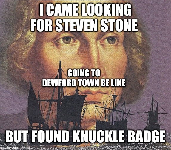 Just started my alpha sapphire run after beating crystal | I CAME LOOKING FOR STEVEN STONE; GOING TO DEWFORD TOWN BE LIKE; BUT FOUND KNUCKLE BADGE | image tagged in i came looking for copper and i found gold,steven | made w/ Imgflip meme maker
