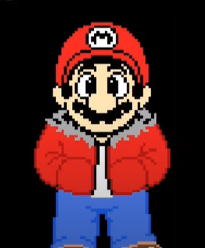 High Quality Mario Happy Blank Meme Template