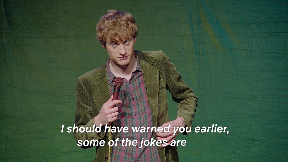 ACASTER, WARNING, "SOME OF THE JOKES ARE ________" Blank Meme Template