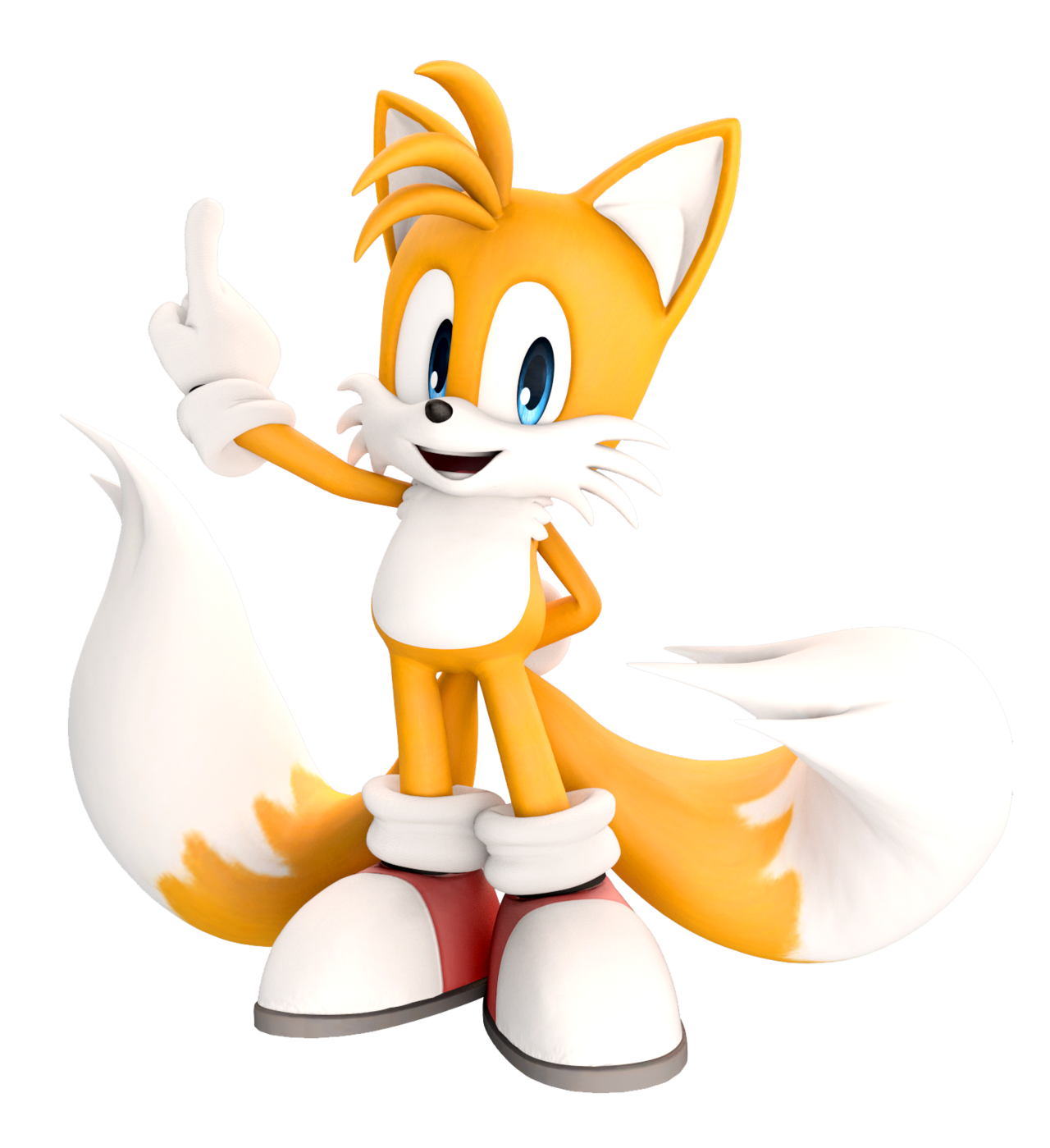 High Quality tails (new version) Blank Meme Template