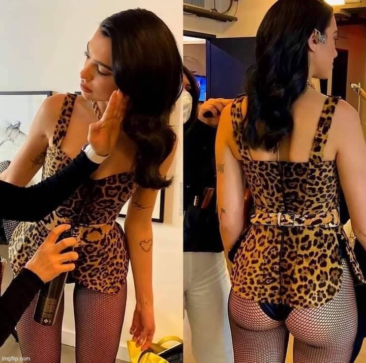 Dua Lipa ass | image tagged in dua lipa ass | made w/ Imgflip meme maker